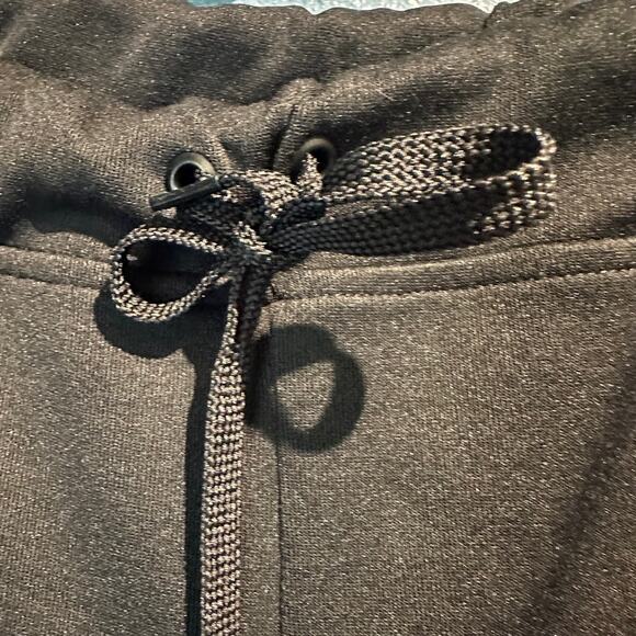 L-RL Lauren Active Ralph Lauren Size Large Track Pants  Zip Pockets Black Blue - Picture 9 of 10